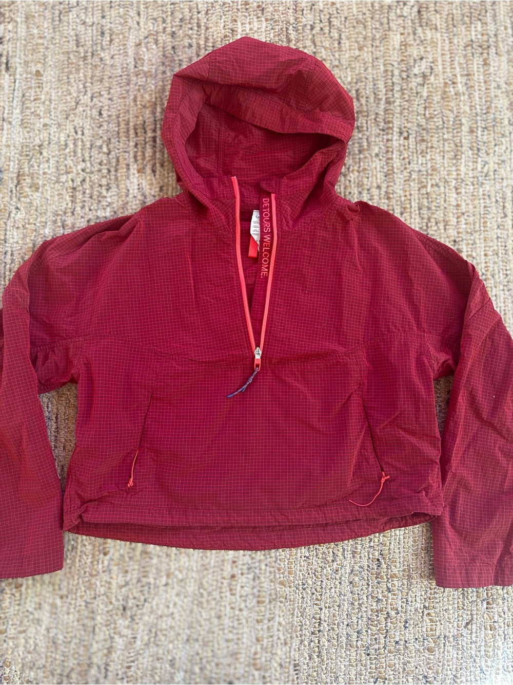 Lululemon Ripstop Half-Zip Hiking Pullover